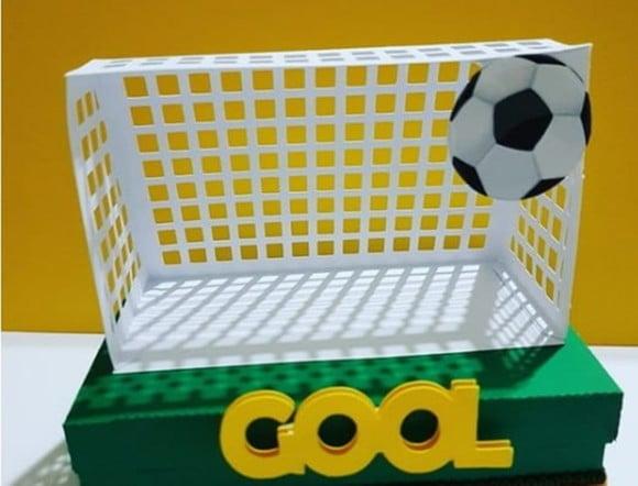 Arquivo de corte caixa trave de futebol