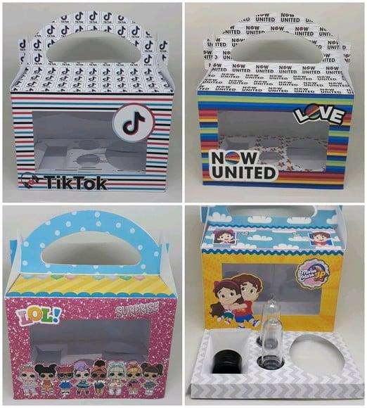 Arquivos de Corte Maletas Mini Confeiteiro