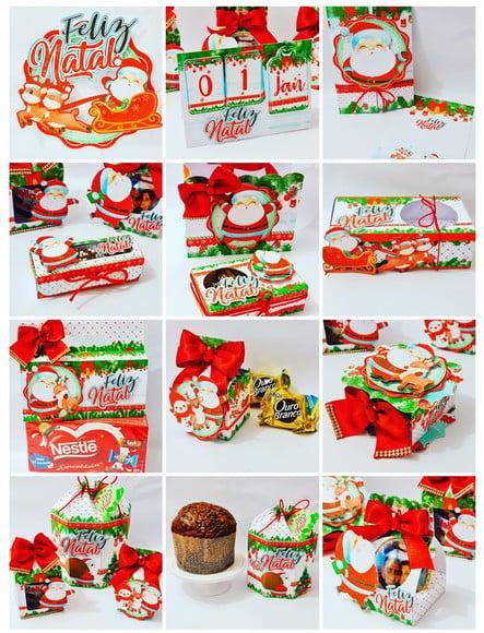Arquivos de Corte Kit Natal 08