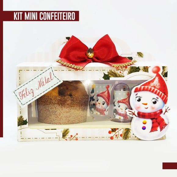 Arquivo de Corte Caixa Natal Mini Confeiteiro