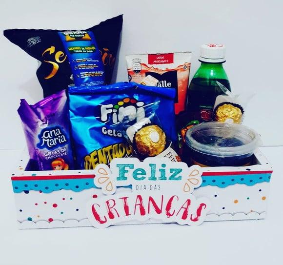 Arquivos de corte caixa dia das crianças