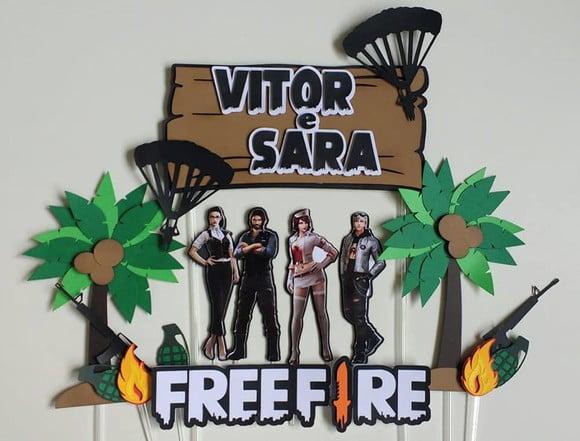 Arquivo de corte topo Free Fire