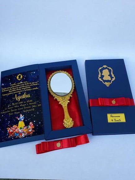 Arquivo de Corte Convite Branca de Neve
