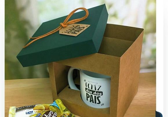 Arquivo de Corte Caixa para Caneca Dia dos Pais