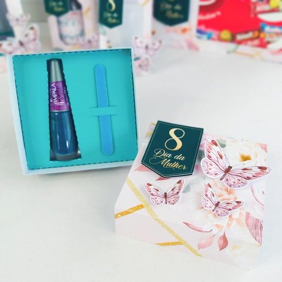 Arquivos de corte caixa esmalte e lixa dia das mulheres