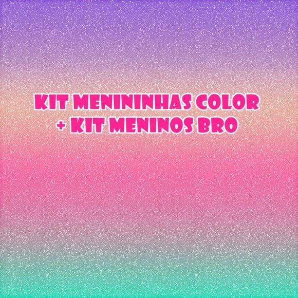 Kit meninas e meninos mascotinhos
