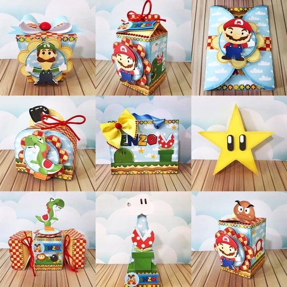 Arquivos de corte kit mario bros