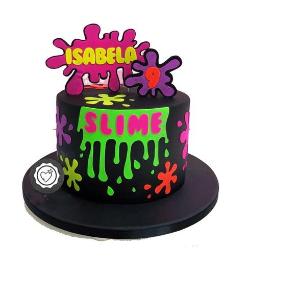 Arquivo de corte topo de bolo slime