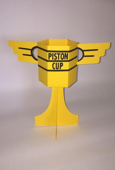 Arquivo de corte taça piston Cup - Carros/McQueen