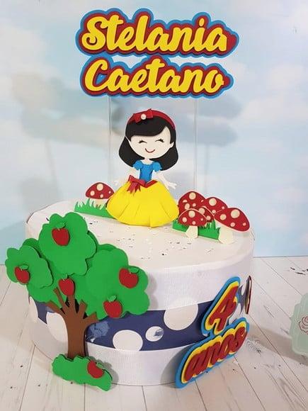 Arquivo de Corte topo Branca de Neve