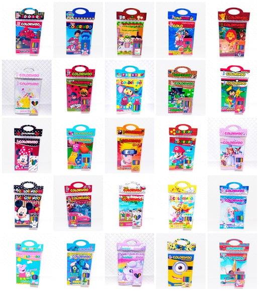 Kit revistas para pintura