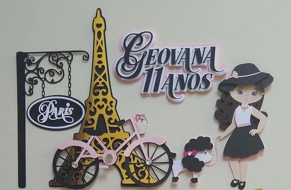 Arquivos de corte topos de bolo em camadas