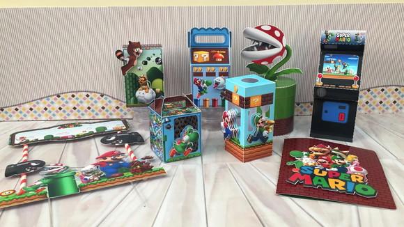 Arquivos de corte caixas super mario