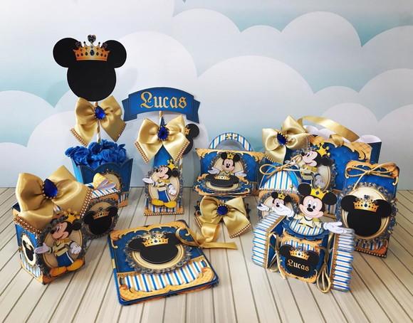 Arquivos de corte kit Mickey Realeza