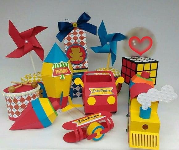 Arquivos de Corte Brinquedos Studio Silhouette