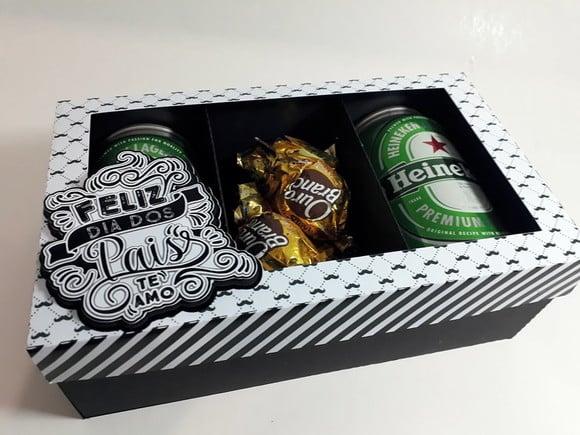 Arquivo de corte caixa cerveja dia dos pais