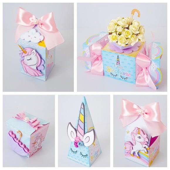 Arquivos de corte kit unicornio luxo