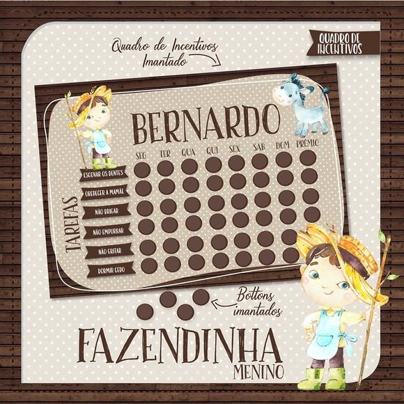 Arquivo de corte quadro de incentivo fazendinha