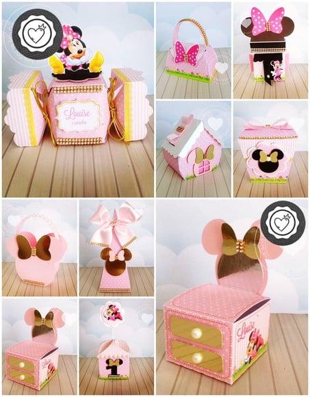 Arquivo de Corte Minnie Rosa Luxo