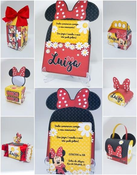 Arquivos de corte Silhouette Minnie Luxo