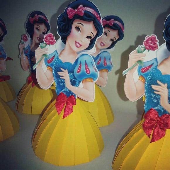Arquivos de Corte Caixa Vestido Branca de Neve