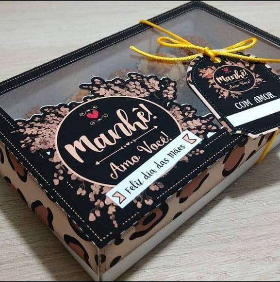 Arquivos de corte caixas para 15 doces dia das Mães