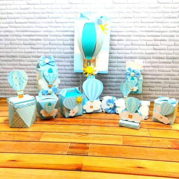 Arquivos de corte balão menino