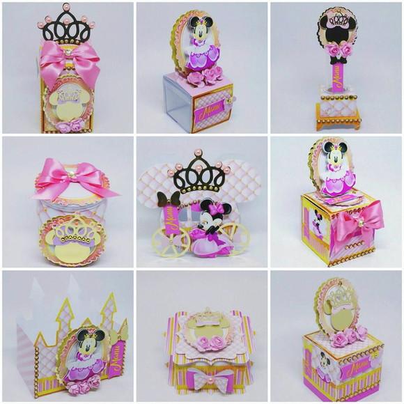 Arquivo de corte Minnie rosa luxo