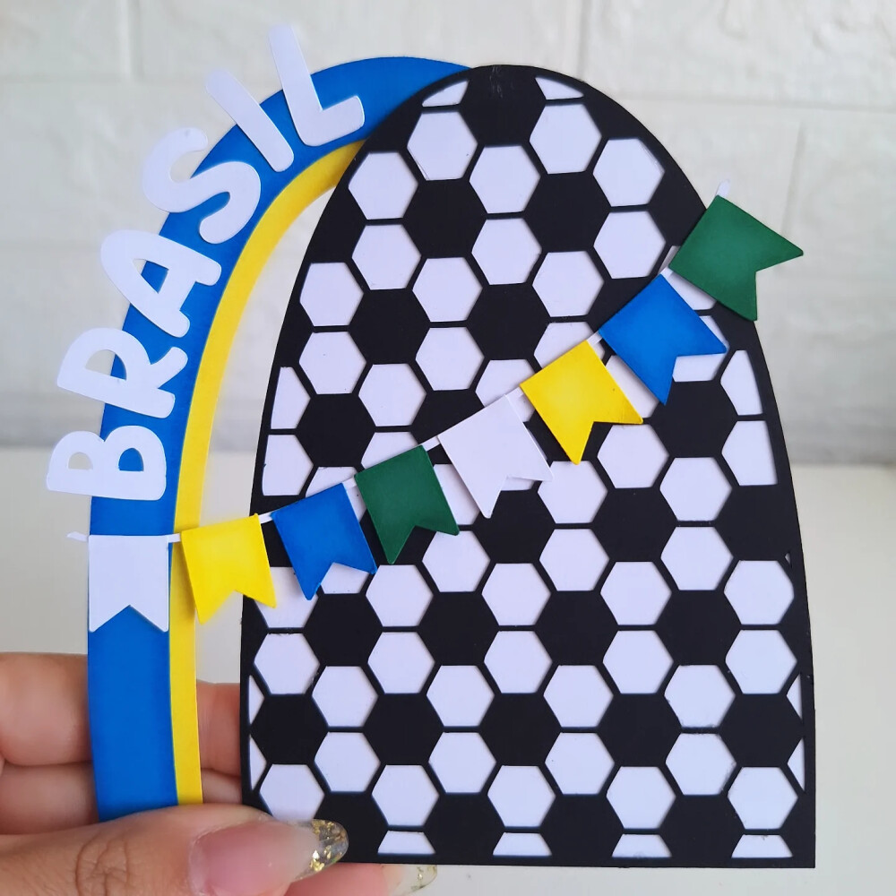 Arquivo de corte topo copa do mundo rumo hexa