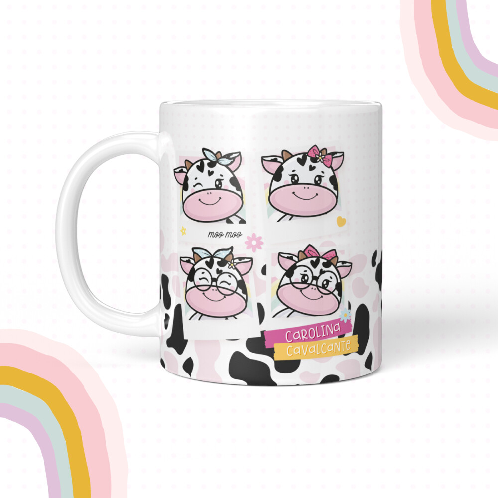 Arquivo de Corte arte caneca vaquinha