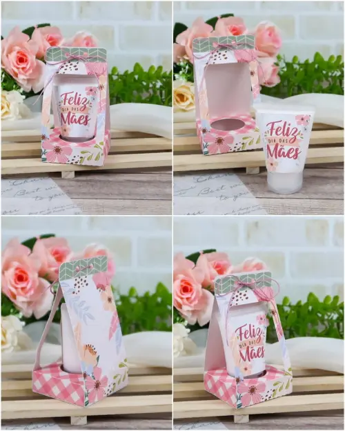 Arquivo de Corte Caixa Bisnaga Dia das Mães