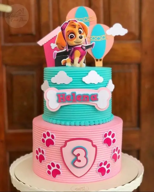 Arquivo de Corte Topo Patrulha Canina Skye