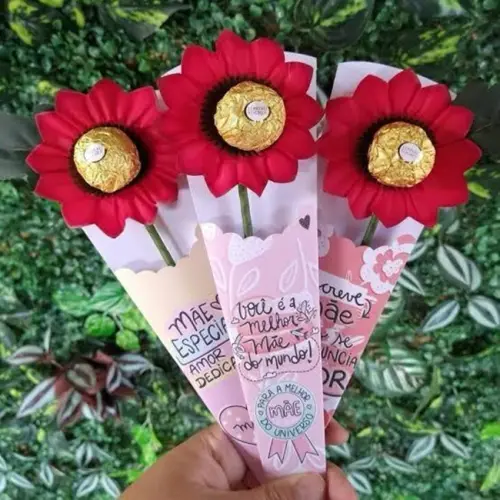 Arquivo de Corte caixa buque Dia das Maes