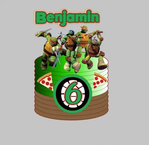 Arquivo de Corte Topo tartarugas ninjas