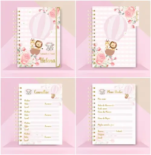 Arquivo Digital Caderneta Vacinação Safari Menina