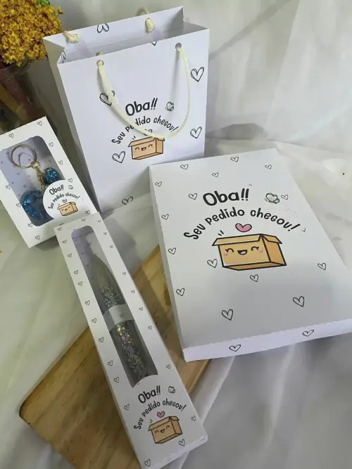 Arquivo de Corte Mimos Caixas para Cliente pdf e Studio