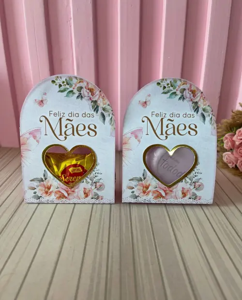 Arquivo de Corte caixa bombom Dia das Mães