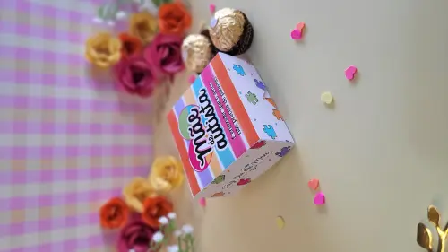 Arquivos de corte caixa 4 doces dia das mães