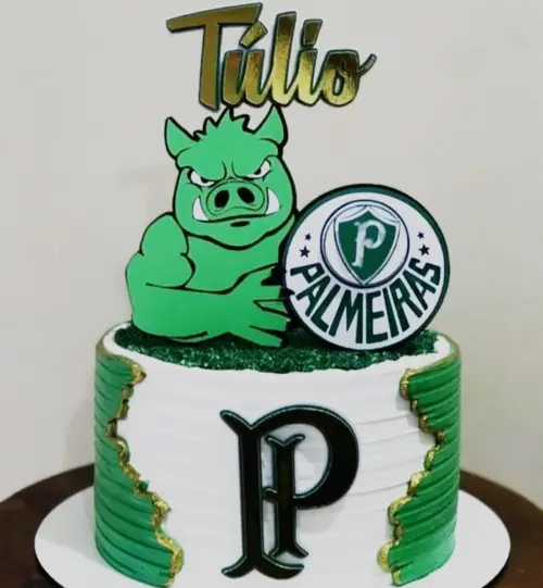 Arquivo de corte topo de bolo palmeira