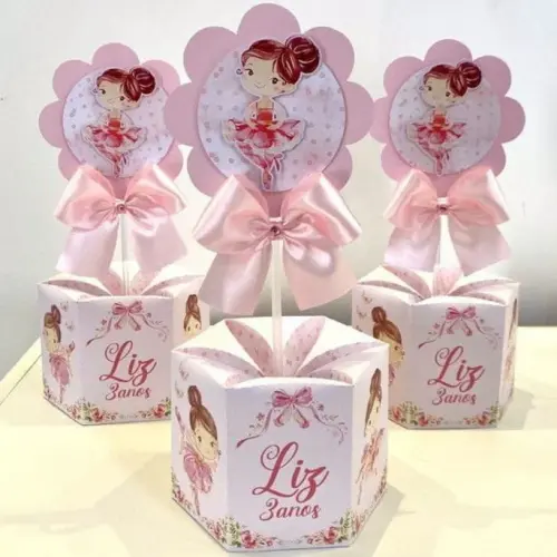 Arquivo de Corte  centro de mesa  bailarina