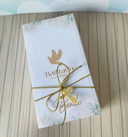 Arquivo de Corte Caixa Convite Batizado