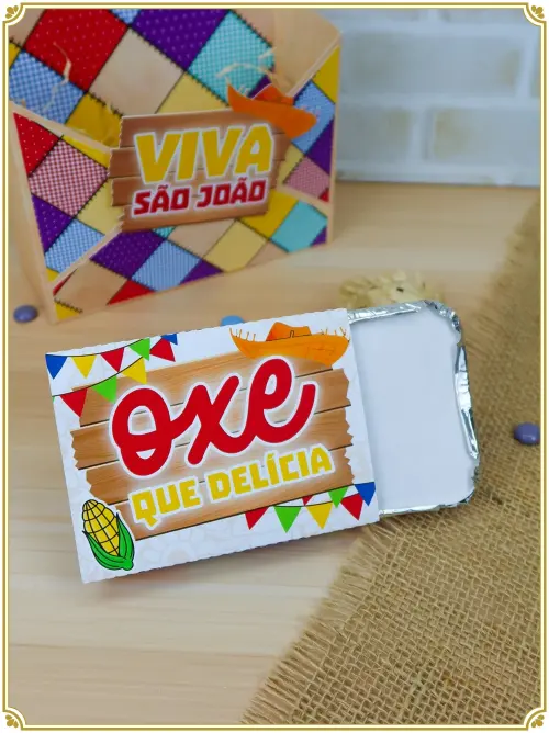 Arquivo de corte Embalagem para Mini Marmitinha  festa junina