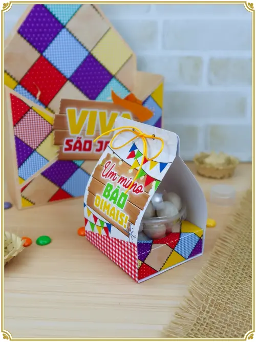 Arquivo de corte Bolsinha Copo Bolha São João