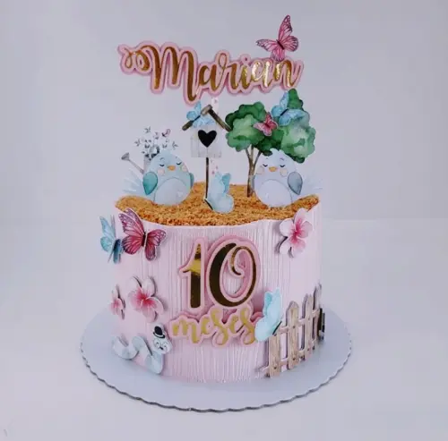 Arquivo de Corte Topo jardim encantado aquarela