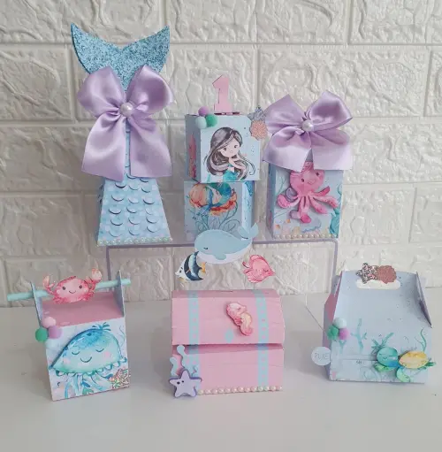 Arquivo de Corte Sereia Aquarela