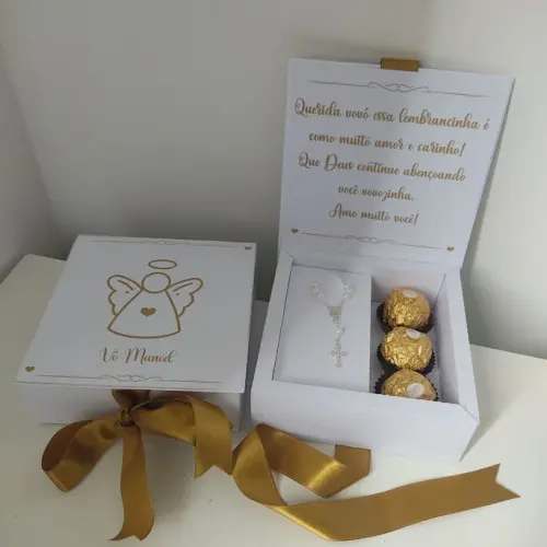 Arquivo de Corte Caixa Convite Batizado