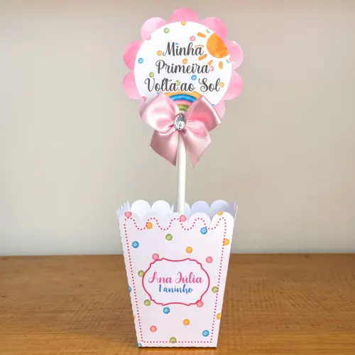 Arquivo de Corte centro de mesa volta ao sol