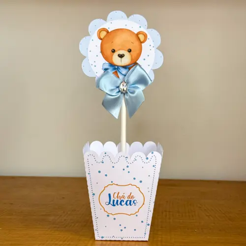 Arquivo de Corte centro de mesa ursinho