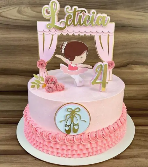 Arquivo de Corte Topo  bailarina  cortina