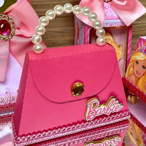 Arquivo de Corte Bolsinha Barbie